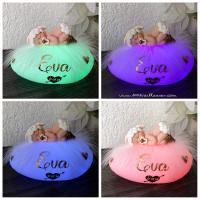 Personalized baby lamp sheep - progressive colors