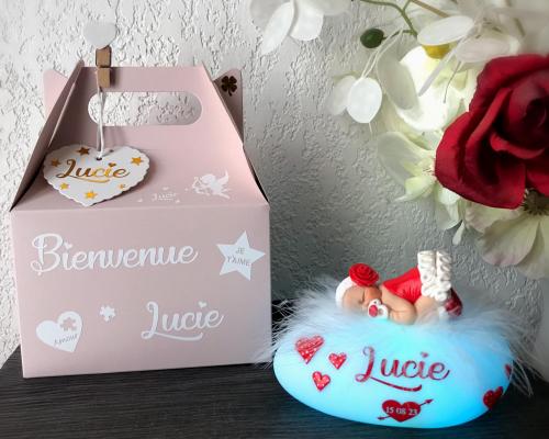 cadeau de naissance pour fille - theme de l'amour