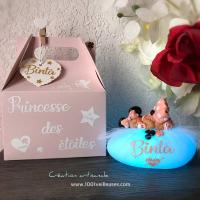 Regalo originale e splendido per neonati - tema Minnie personalizzabile