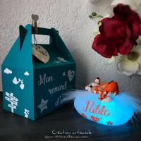 Cadeau theme renard bebe naissance