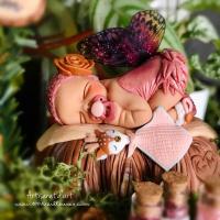 Baby girl birth gift for a fairy princess