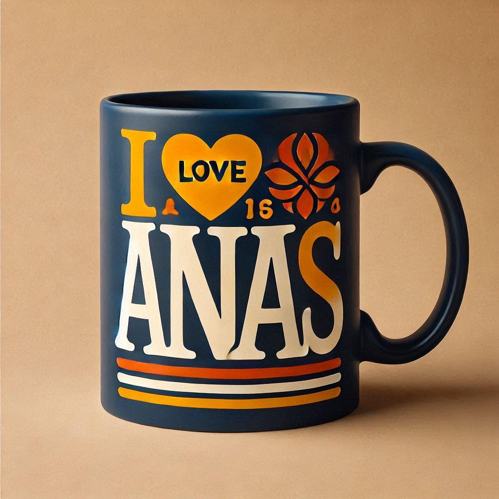 mug avec le prénom ANAS