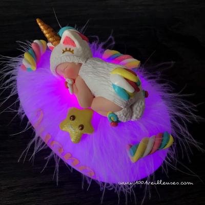 1001 veilleuses petite licorne lampe artisanale