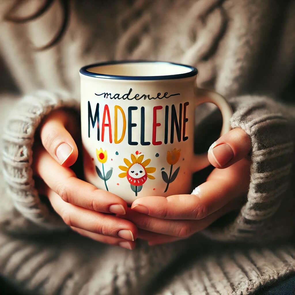 Tasse prenom madeleine