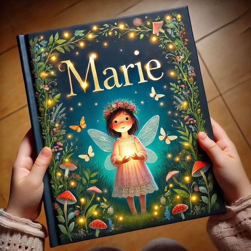 livre enfant personnalisé, prénom marie