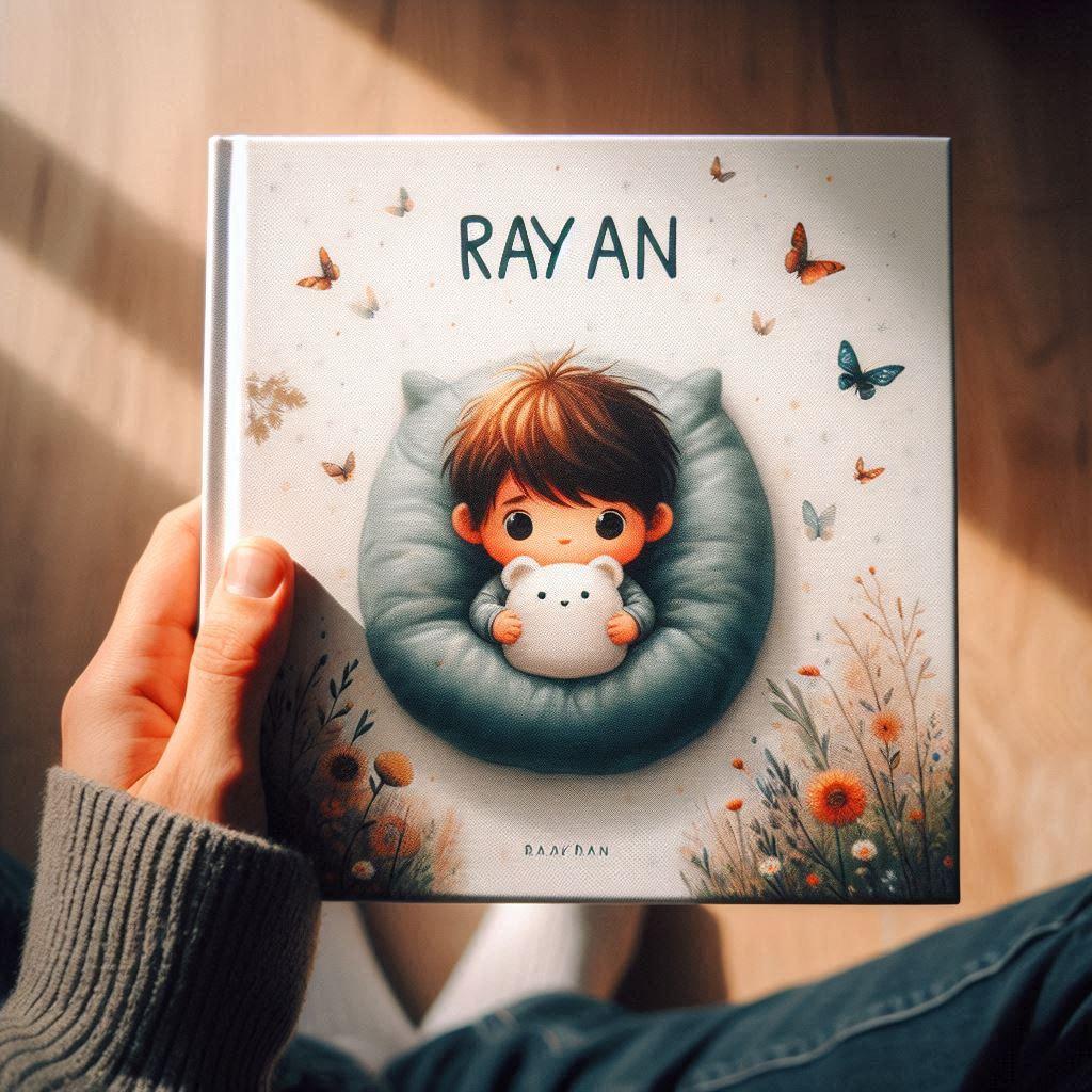 livre enfant avec le prenom rayan